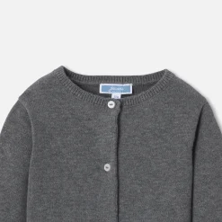 Jacadi Cardigan bébé fille en tricot - gris anthracite GRIS ANTHRACITE JACADI Discount