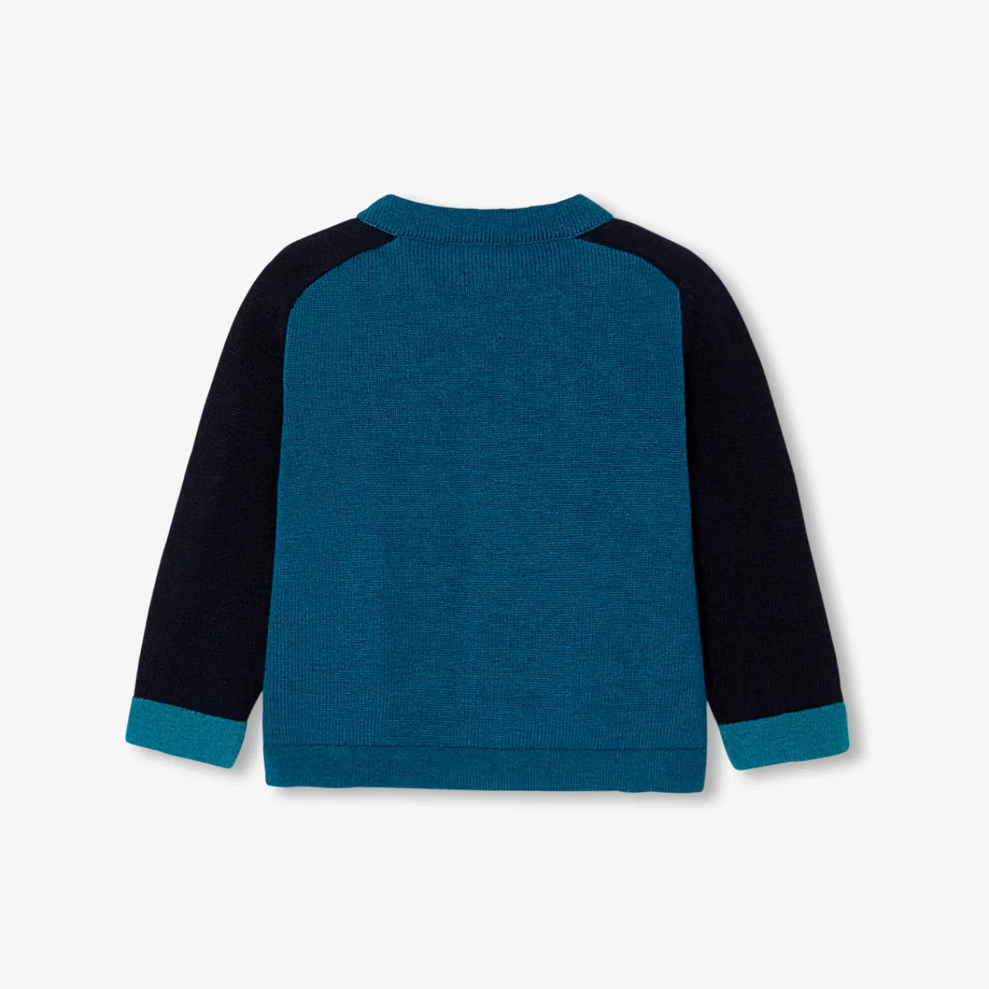 Jacadi Cardigan bébé garçon color block - marine MARINE JACADI Outlet
