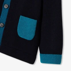 Jacadi Cardigan bébé garçon color block - marine MARINE JACADI Outlet