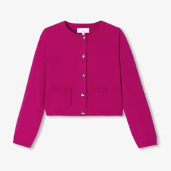 Jacadi Cardigan court enfant fille - CERISE CLAIR