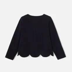 Jacadi Cardigan en molleton enfant fille - marine MARINE JACADI Sale