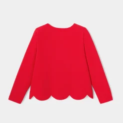 Jacadi Cardigan en molleton enfant fille - rouge ROUGE JACADI Best