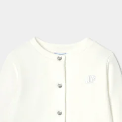 Jacadi Cardigan en molleton enfant fille - blanc doux BLANC DOUX JACADI