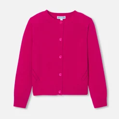 Jacadi Cardigan enfant fille - FRAMBOISE Online