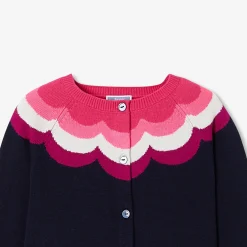 Jacadi Cardigan enfant fille - lore MARINE/MULTICO