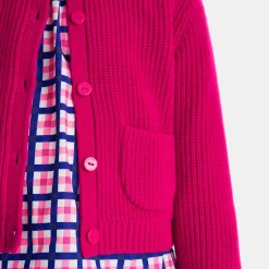 Jacadi Cardigan enfant fille - ROSE GRENADINE