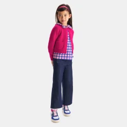 Jacadi Cardigan enfant fille - ROSE GRENADINE