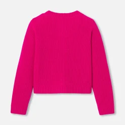 Jacadi Cardigan enfant fille - ROSE GRENADINE