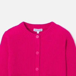 Jacadi Cardigan enfant fille - ROSE GRENADINE