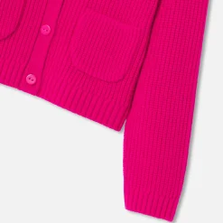 Jacadi Cardigan enfant fille - ROSE GRENADINE