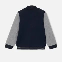 Jacadi Cardigan esprit Teddy enfant garçon - MARINE/GRIS