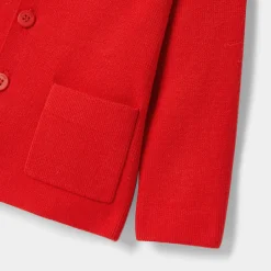 Jacadi Cardigan worker en tricot bébé garçon - ROUGE VIF