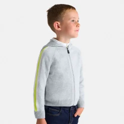 Jacadi Cardigan zippé enfant garçon - gris chine clair GRIS CHINE CLAIR JACADI Sale