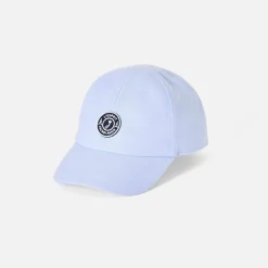 Jacadi Casquette bébé en Oxford - BLEU/BLANC Sale