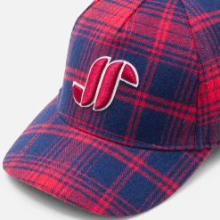 Jacadi Casquette enfant garçon en flanelle - MARINE/ROUGE New
