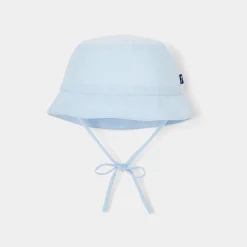 Jacadi Chapeau bébé garçon en Oxford - BLANC/BLEU Discount