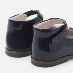 Jacadi Charles IX bébé fille en cuir verni - marine MARINE JACADI New