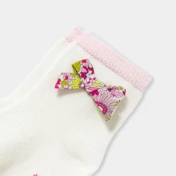 Jacadi Chaussettes bébé fille - lore BLANC DOUX/MULTICO Clearance