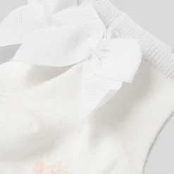 Jacadi Chaussettes bébé fille à nœud - blanc BLANC JACADI Hot
