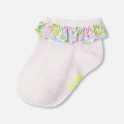 Jacadi Chaussettes bébé fille à volants - rose pale ROSE PALE JACADI Discount