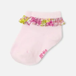 Jacadi Chaussettes bébé fille à volant - lore MULTICO Discount
