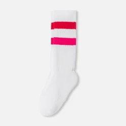 Jacadi Chaussettes hautes enfant fille - BLANC/ROSE Best