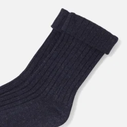 Jacadi Chaussettes unies enfant garçon - marine MARINE JACADI Outlet