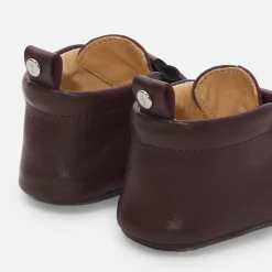 Jacadi Chaussons bébé fille en cuir - BORDEAUX Online