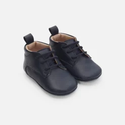 Jacadi Chaussons bébé garçon en cuir - marine MARINE JACADI Best