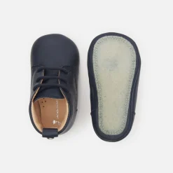 Jacadi Chaussons bébé garçon en cuir - marine MARINE JACADI Best