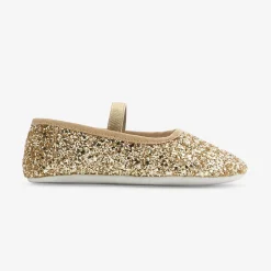 Jacadi Chaussons fourrés enfant fille - OR Sale