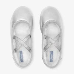 Jacadi Chaussons fourrés enfant fille - ARGENT Discount