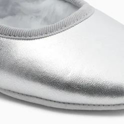 Jacadi Chaussons fourrés enfant fille - ARGENT Discount