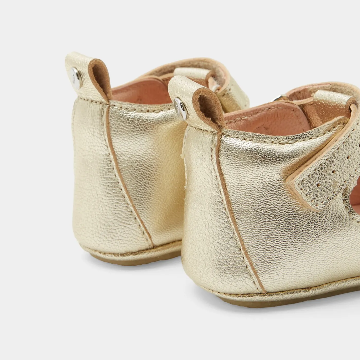 Jacadi Chaussons souples salomés bébé fille - OR Online