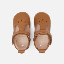 Jacadi Chaussons souples salomés bébé - NATUREL Hot
