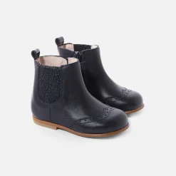 Jacadi Chelsea boots bébé fille - marine MARINE JACADI Clearance