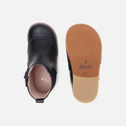 Jacadi Chelsea boots bébé fille - marine MARINE JACADI Clearance