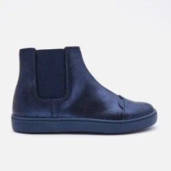 Jacadi Chelsea boots enfant fille - BLEU Discount