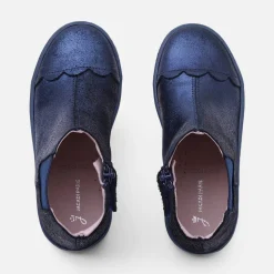 Jacadi Chelsea boots enfant fille - BLEU Discount