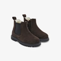 Jacadi Chelsea boots fourrées bébé garçon - MARRON New