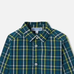 Jacadi Chemise à carreaux bébé garçon - lore MARINE/MULTICO Best