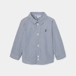 Jacadi Chemise à rayures bébé garçon - BLANC/BLEU Sale