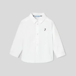 Jacadi Chemise bébé garçon en Oxford - blanc BLANC JACADI Clearance