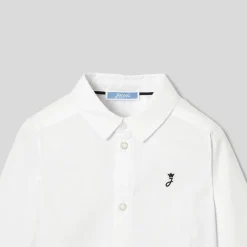 Jacadi Chemise bébé garçon en Oxford - blanc BLANC JACADI Clearance
