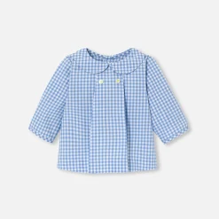 Jacadi Chemise bébé garçon en popeline - BLEU/BLANC New