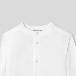 Jacadi Chemise en lin enfant garçon - blanc BLANC JACADI New