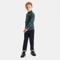 Jacadi Chemise enfant garçon à carreaux - lore MARINE/MULTICO Best