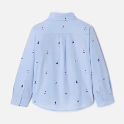 Jacadi Chemise enfant garçon motifs parisiens - bleu clair BLEU CLAIR JACADI New