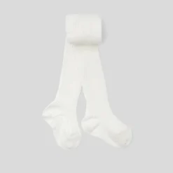 Jacadi Collants côtelés bébé fille - blanc doux BLANC DOUX JACADI New