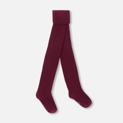 Jacadi Collants côtelés bébé fille - BORDEAUX Outlet